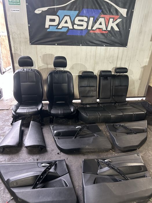 Fotele wnetrze kanapa boczkisport e83 x3 pamiec grzane EUROPA wysylka