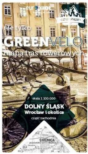 Dolny Śląsk. Wrocław i okolice - cz.zach. Mapa tras