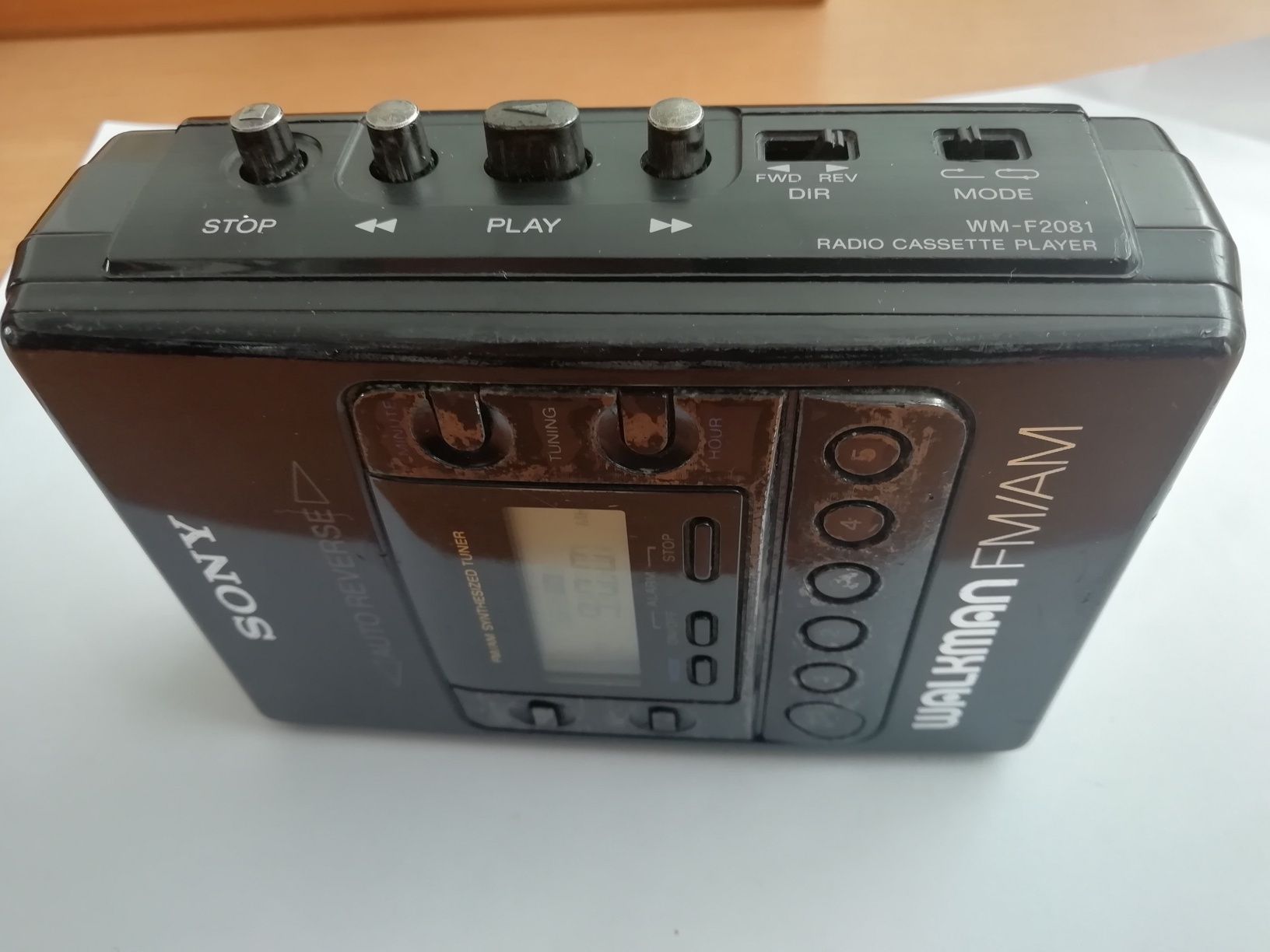 Walkman Sony WM-F2081 AM/FM