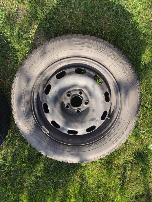 Sprzedam opony zimowe z felgami audi a3