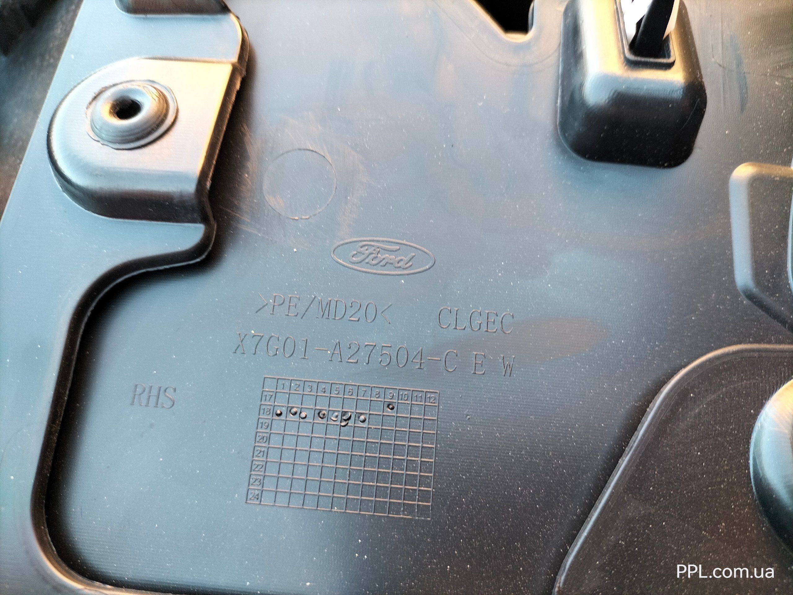 Ford Focus IV Mk4 18- карта обшивка двери задняя правая JX7BA274B36AC