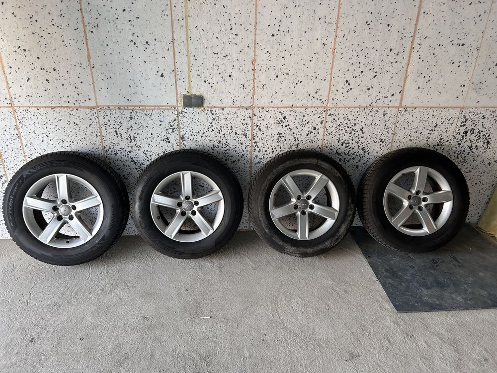 4× Felgi z Oponami Audi OE Q5 7.0" x 17" 5x112 ET 37