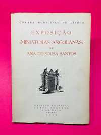 Exposição "Miniaturas Angolanas" - Ana de Sousa Santos