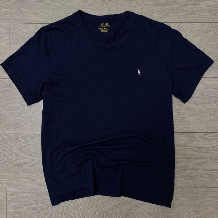 НОВА Темно синя Класична футболка Ральф Лорен Ralph Lauren розмір L