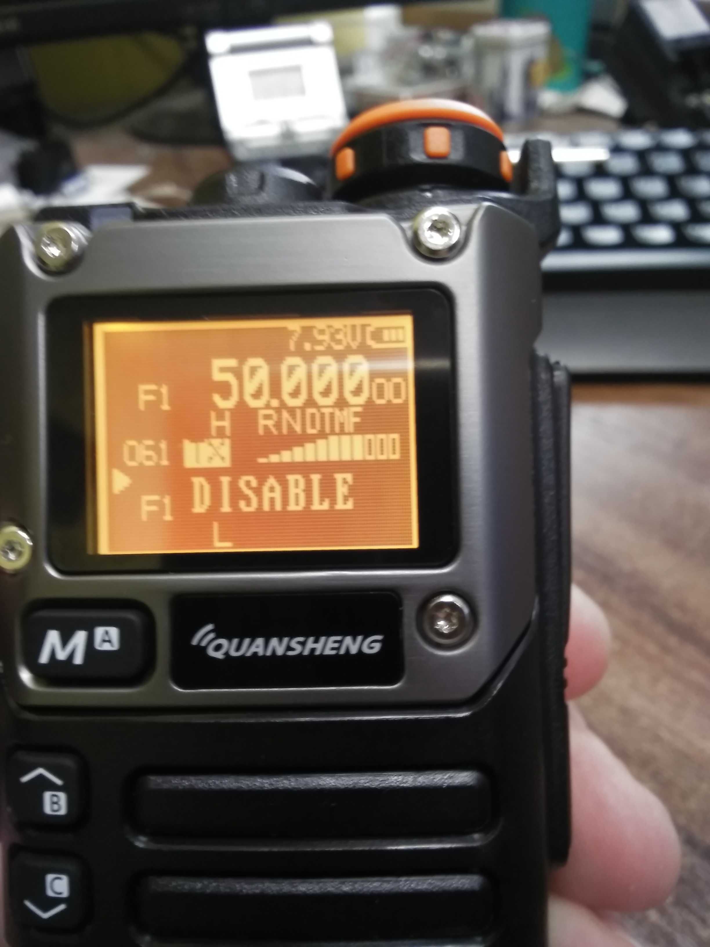 Quansheng uv k6 krótkofalówka, możliwe f4hwn