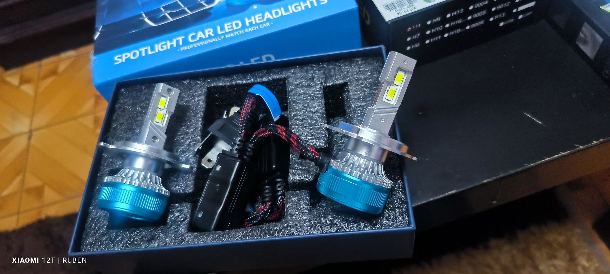 Luzes led H4 Novas