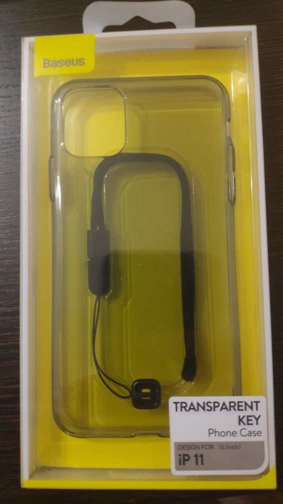 Чехол Baseus Transparent Key для iPhone 11 6.1