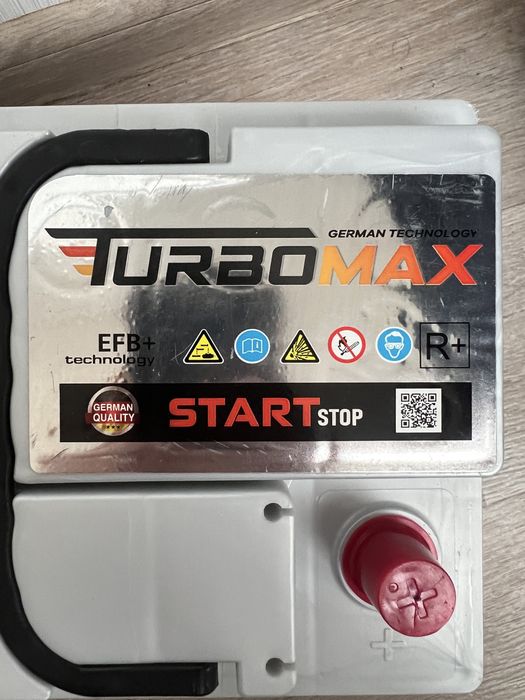 Аккумулятор TURBOMAX EFB+ 77 Ah (R+) (900A) Start-stop