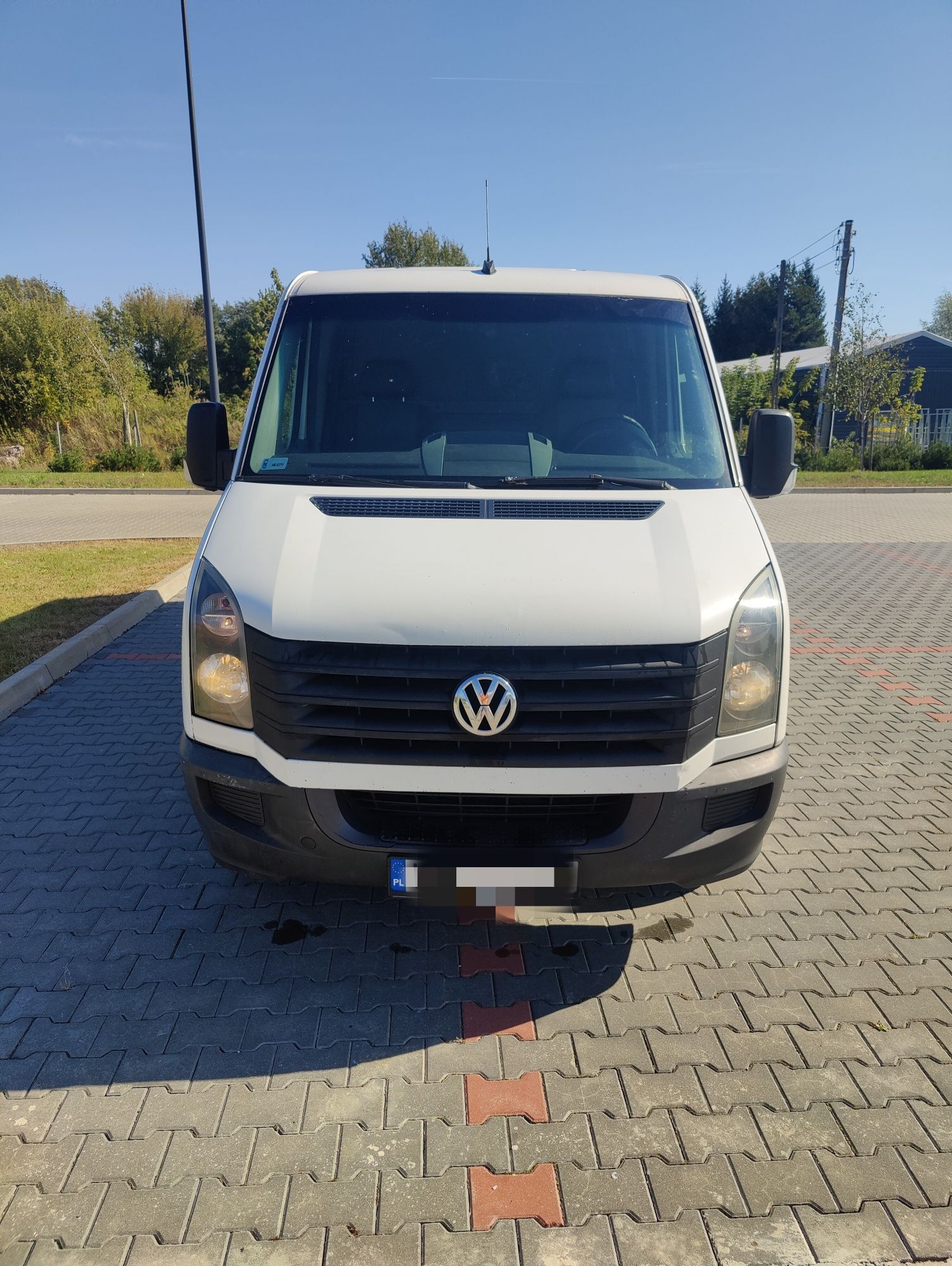 VW Crafter 2016r L2H1 wymienione sprzęgło rozrząd nowe opony akumulato
