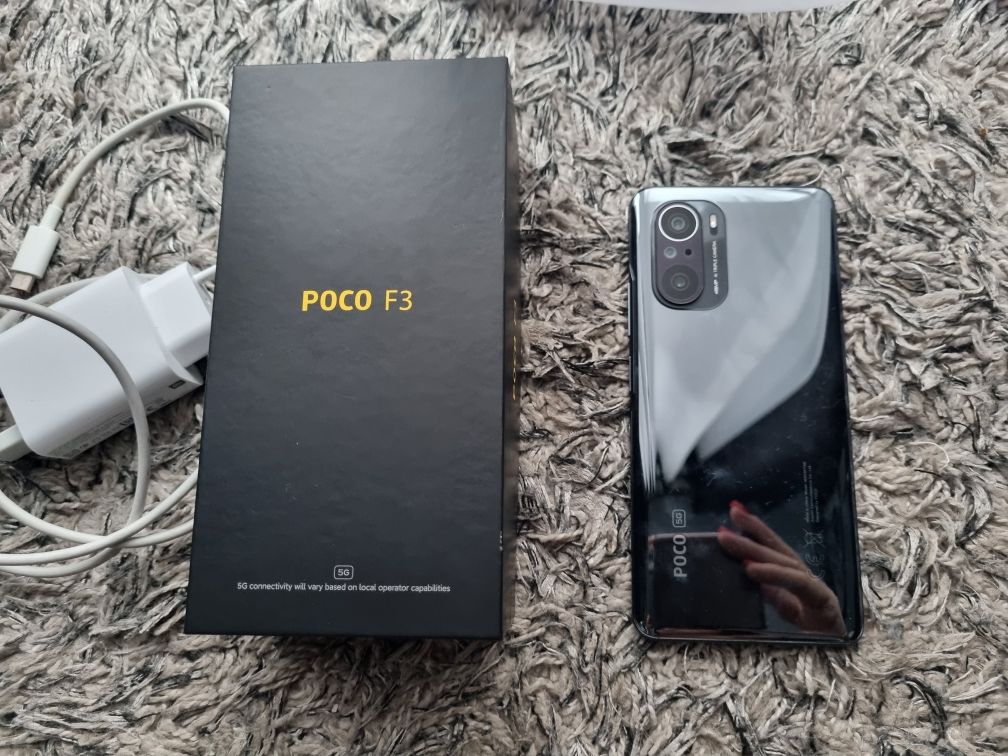 Telefon Xiaomi Poco F3 126/128 GB jak nowy