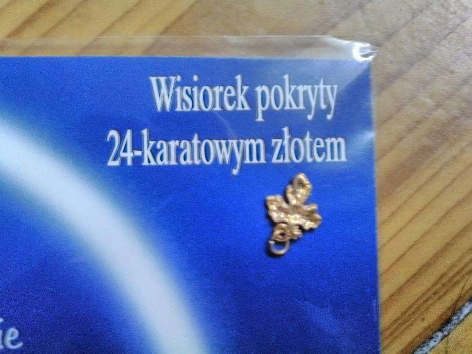 Wisiorek pozłacany