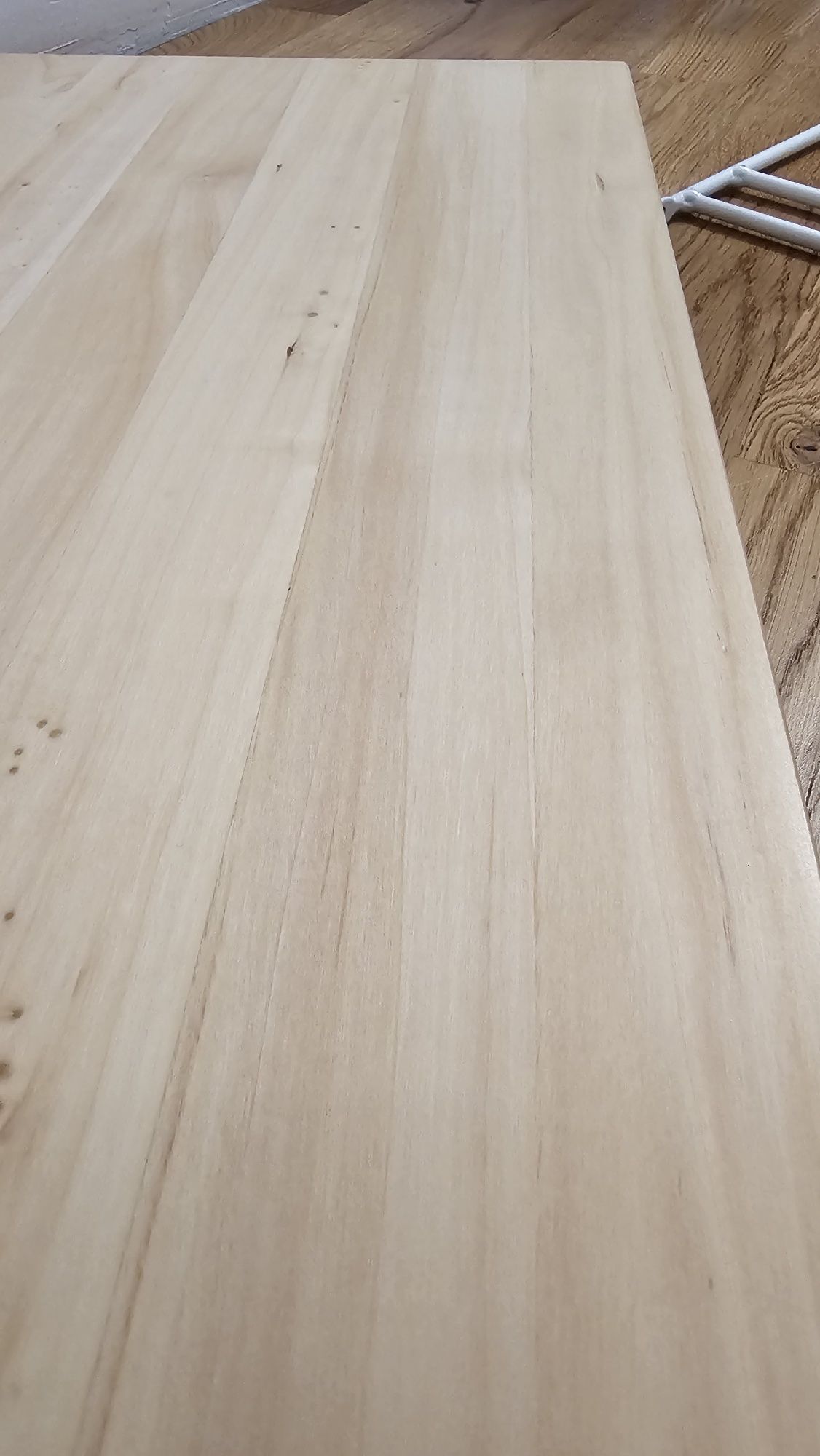 Półka wisząca ikea 120x30 drewniana