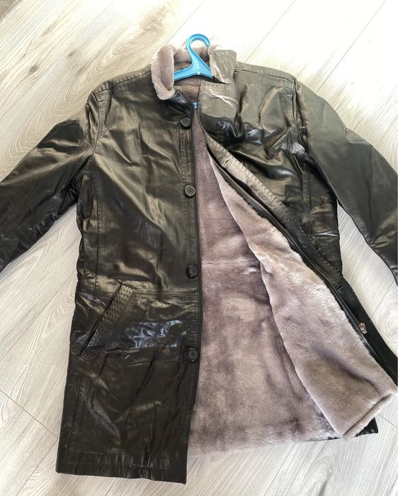 Срочно! Дублянка/куртка. На Л. Натуральна шкіра. Цигейка Купляли в ЦУМ
