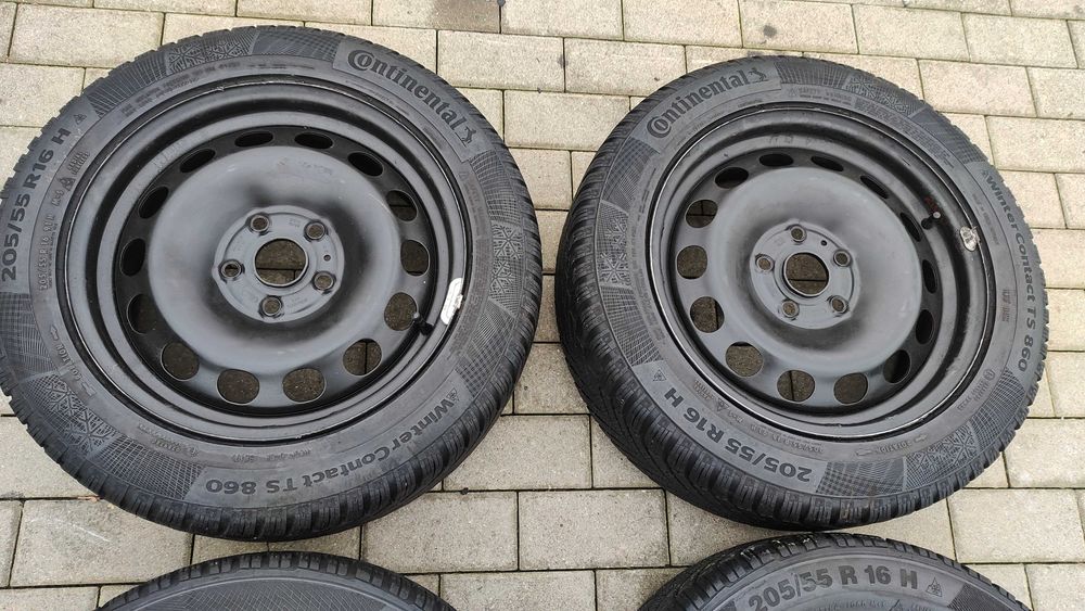 Koła Zimowe 205/55/16 VW Touran Passat Audi A3 A4 Octavia MB