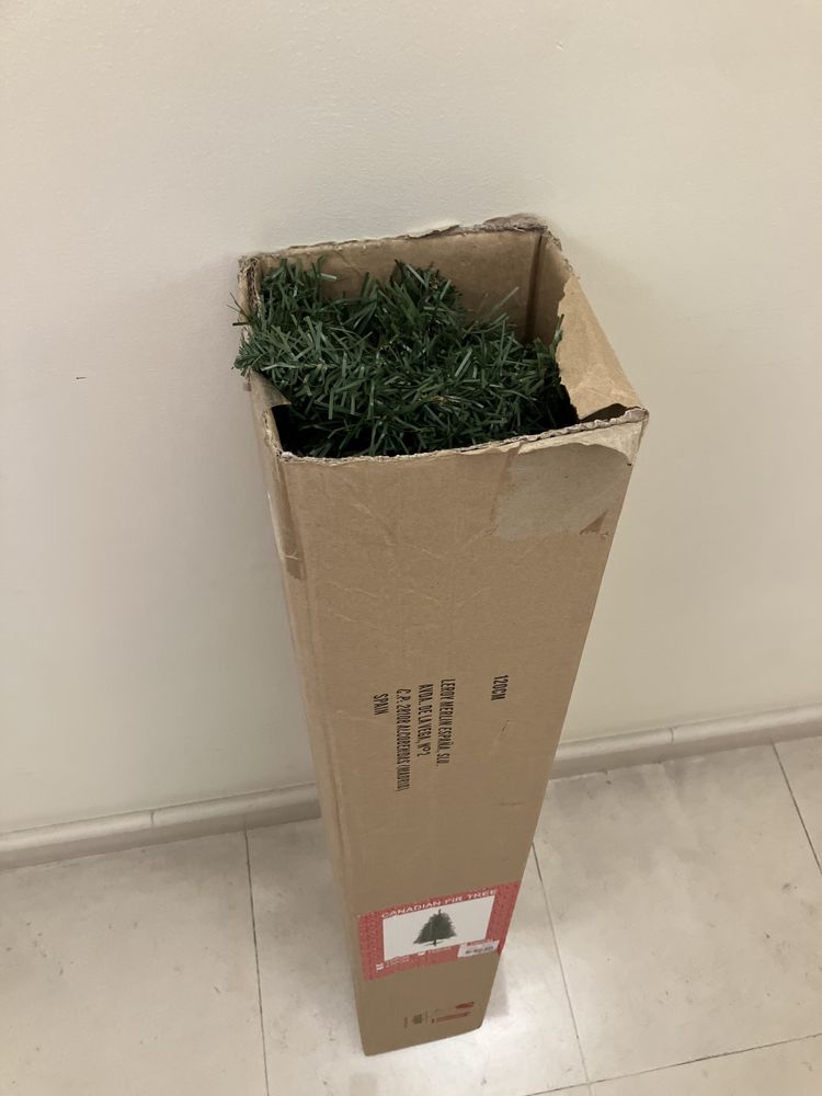 Árvore/pinheiro de natal artificial 120cm