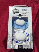 Little London 3 sztuki smoczek ortodontyczny silikonowy Tommee Tippee