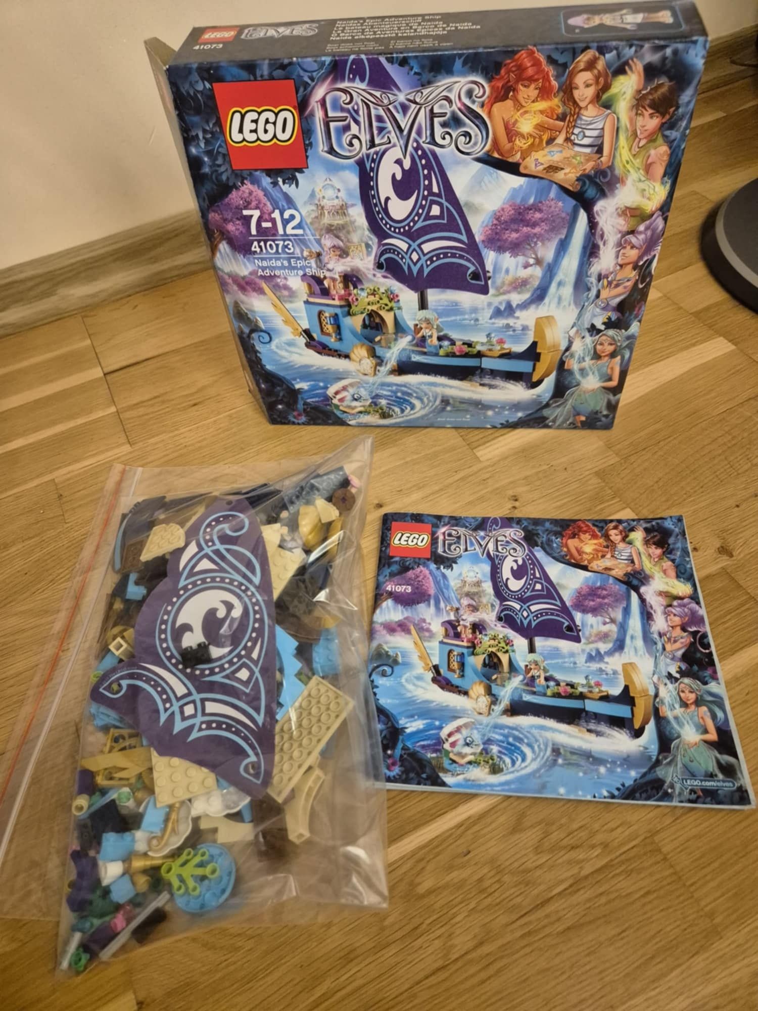 klocki LEGO 41073 Elves Statek Naidy