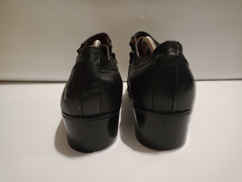 Мужские кожаные туфли американского бренда SoftWalk р. 45