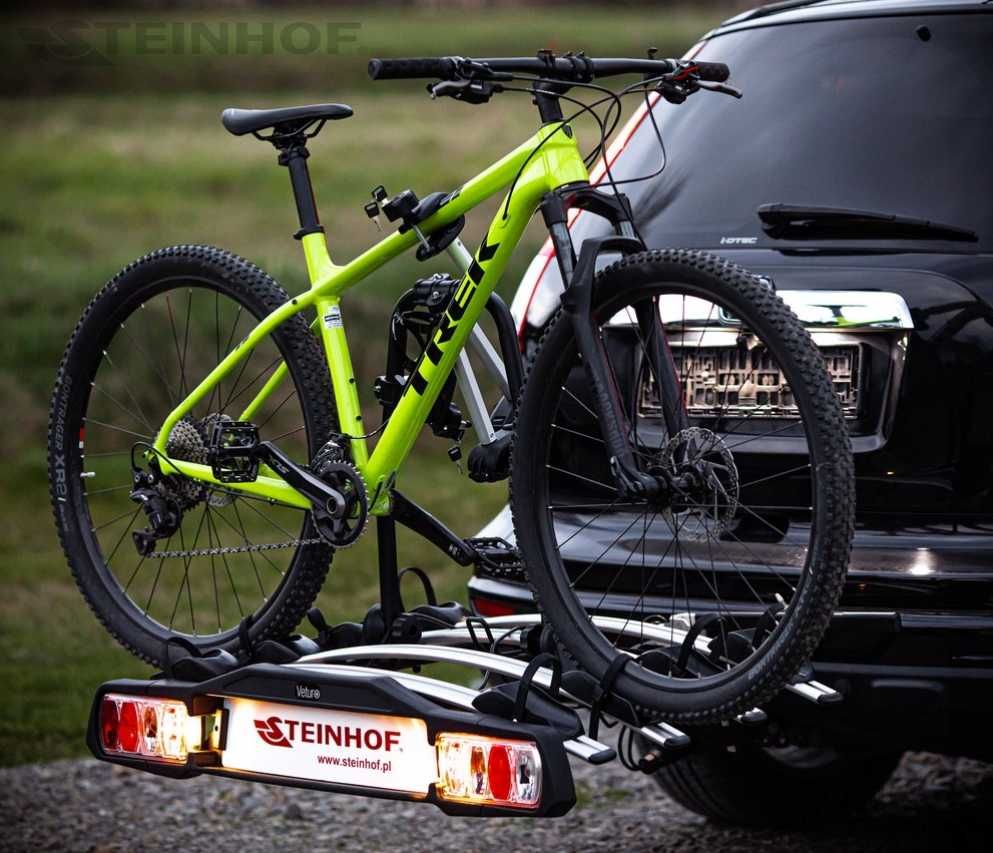 Platforma bagażnik na hak VETURO 4 rowery Steinhof - full wersja