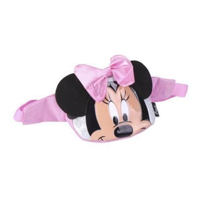 Nerka Saszetka Torebka Myszka Minnie 3D Różowa NOWY