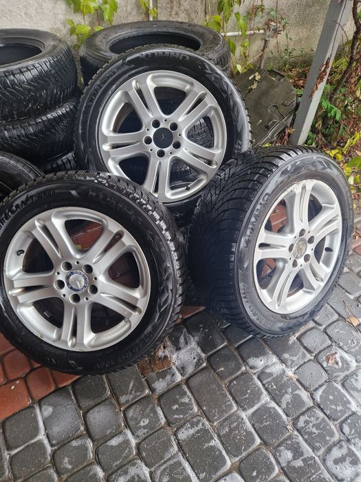 Opony zimowe  z felgami aluminiowymi Mercedes w221