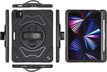 Etui do iPad Air 4/5 10,9” z Podstawką i Miejscem na Rysik Czarne