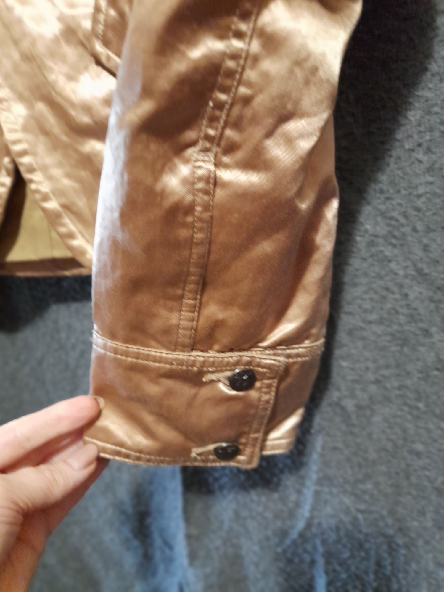 Женский пиджак приталенного силуэта с вышивкой Diesel Gold - 2