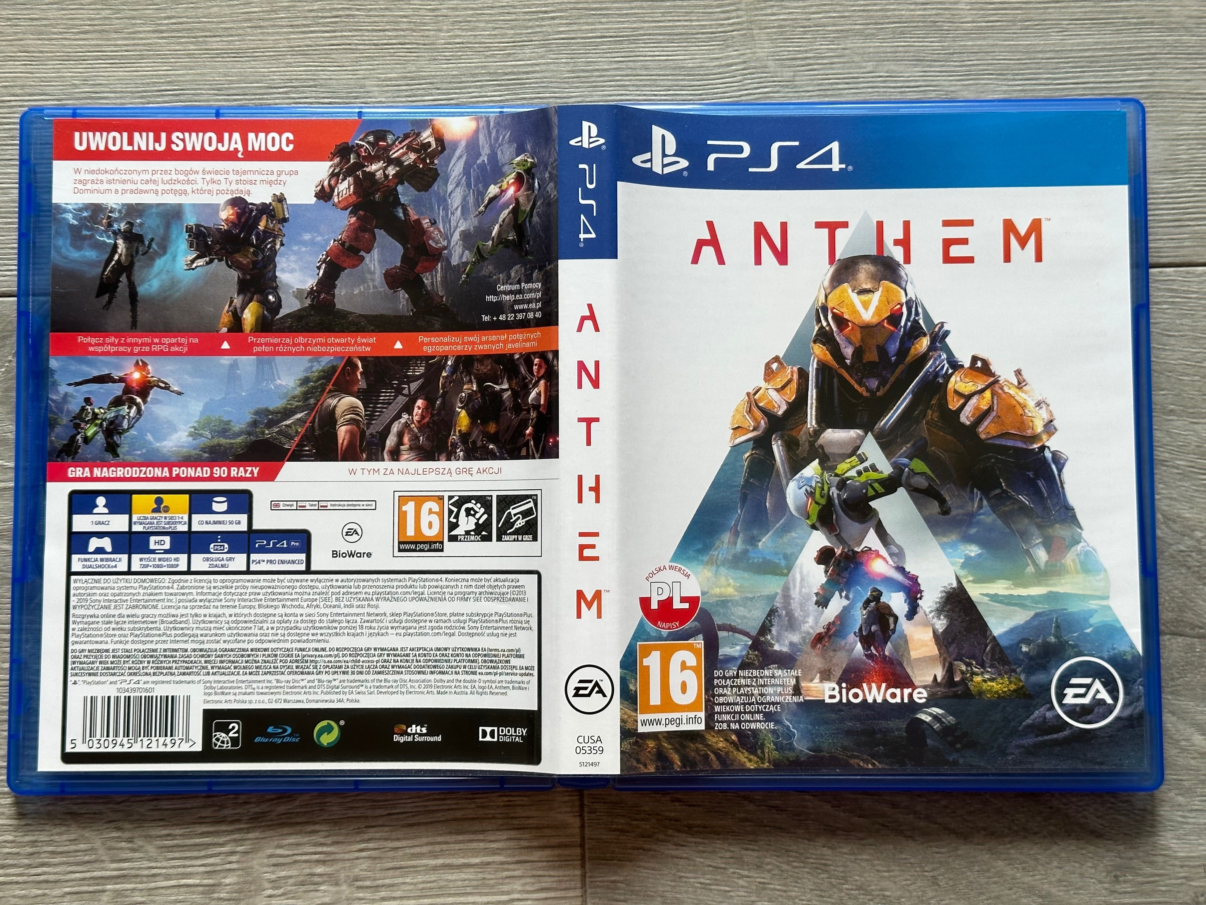 Anthem / Playstation 4