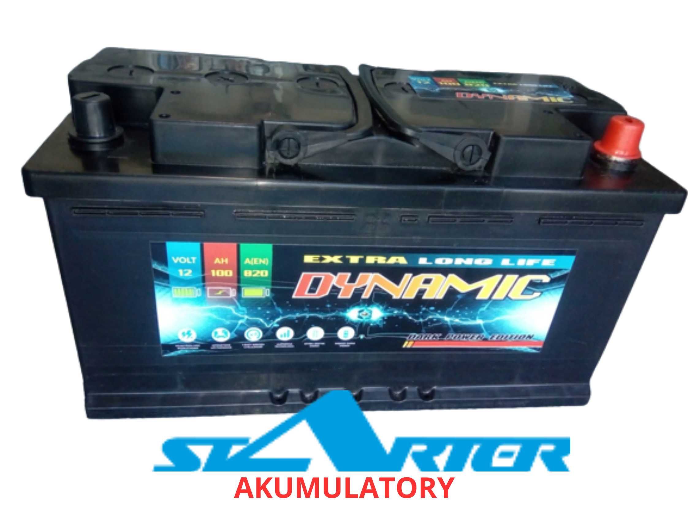 Akumulator DYNAMIC 12V 100Ah 820A Sandomierz