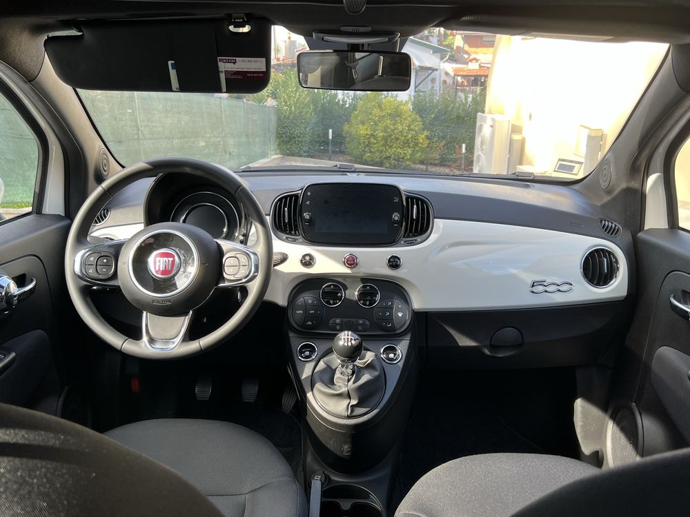 Fiat 500 Hybrid como novo
