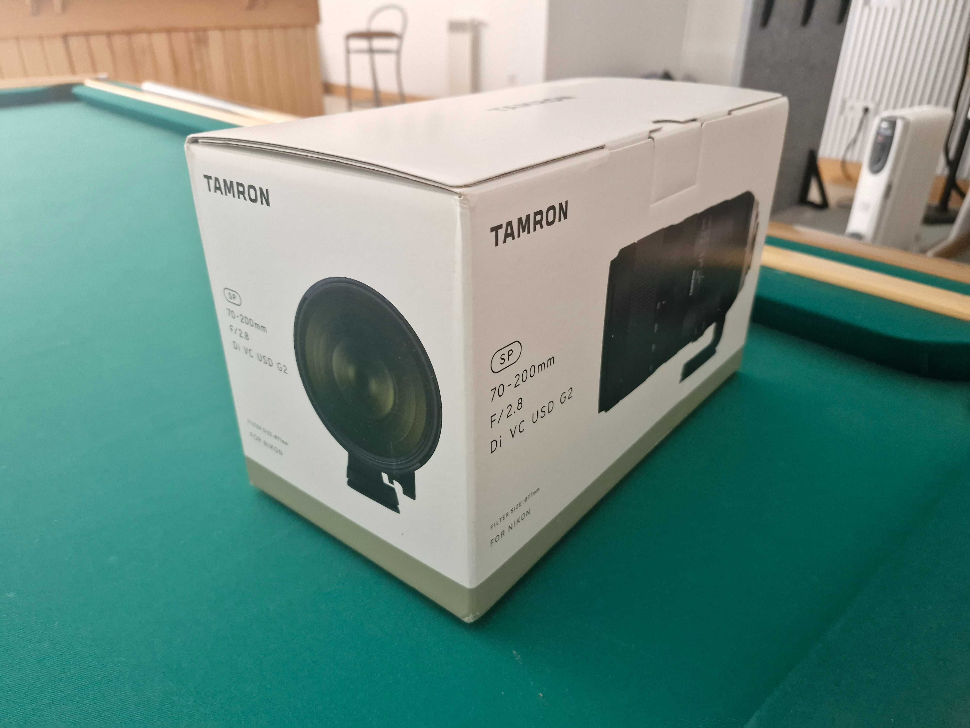 Vendo lente TAMRON SP 70-200mm f/2.8 Di VC USD G2 (Nikon)