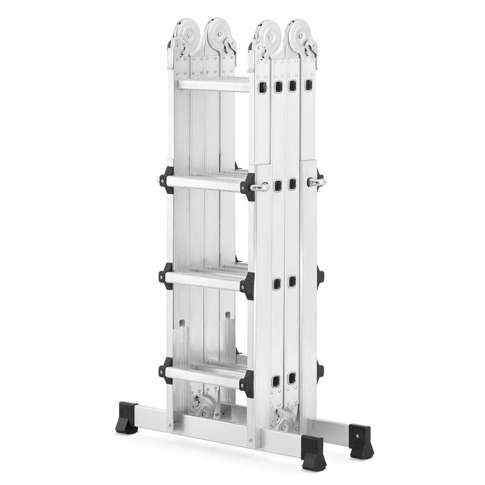 Drabina aluminiowa przegubowa HIGHER 4x4 150kg II Gat Outlet