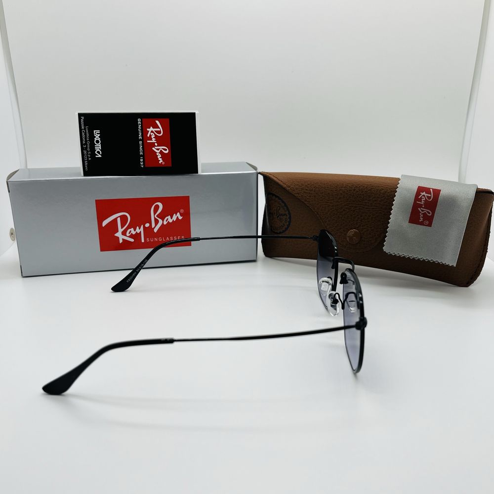 Солнцезащитные очки Ray Ban Hexagonal 3548 Black|Blue Gradient