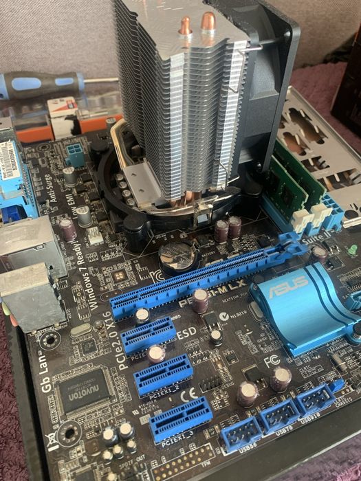 ASUS P8H61-M LX  Повністю робоча! Ідеальна для i5, i7, Xeon