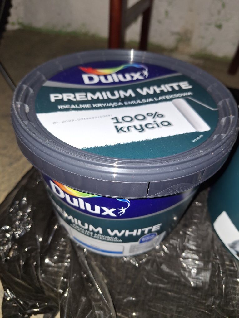 DULUX Farba lateksowa Premium White 2.5 L