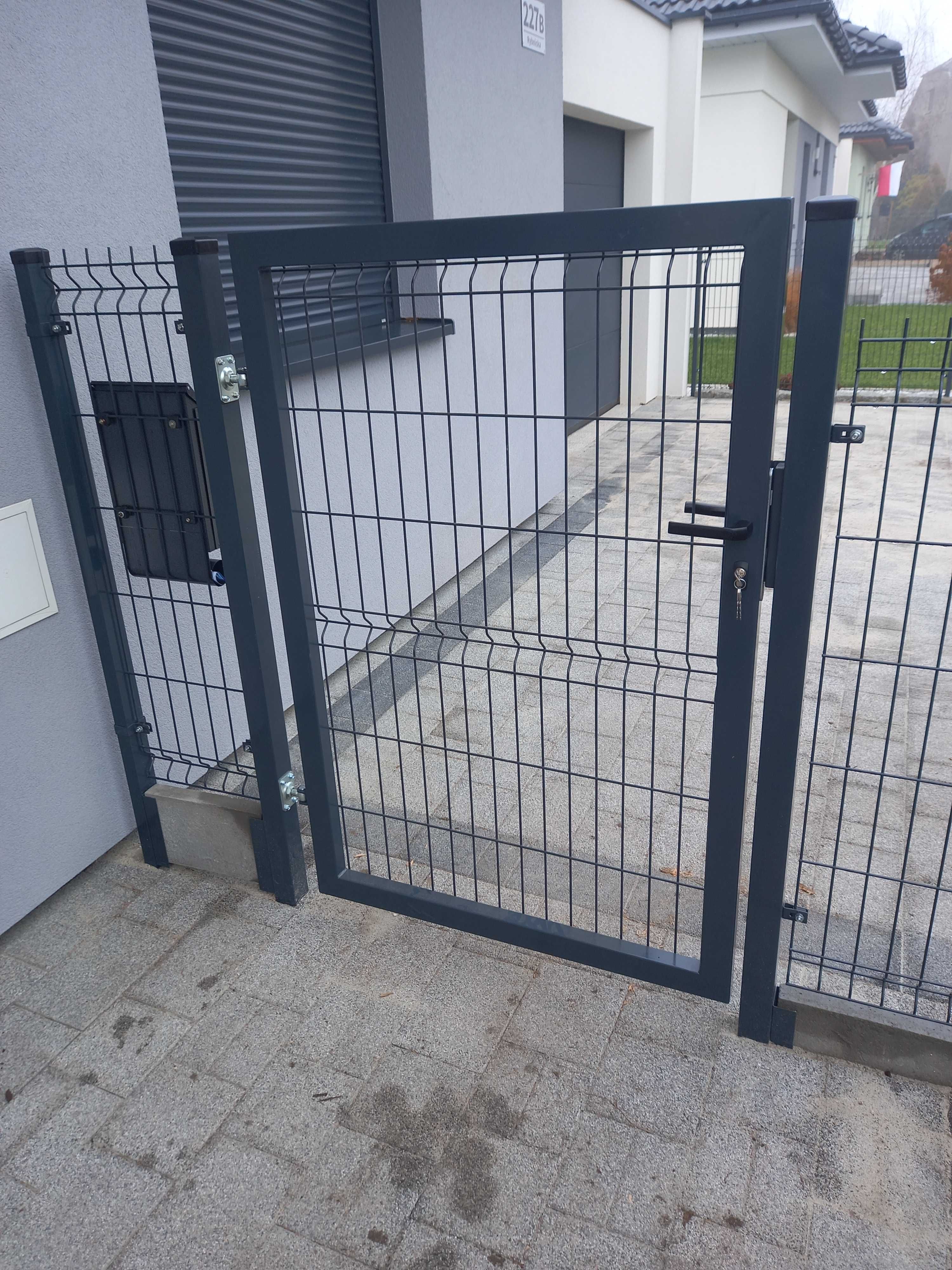 OGRODZENIE PANELOWE Słupki Panel ogrodzeniowy PŁOT PŁOTY Montaż słupek