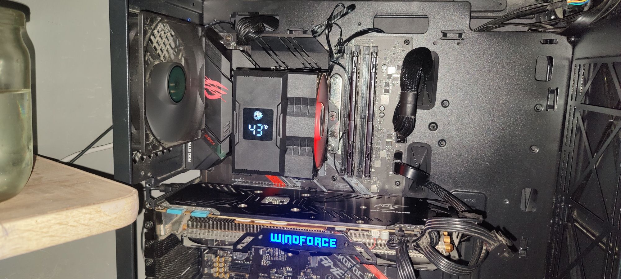 Продам набір материнська плата asys rog street b460h gm + процесор i3