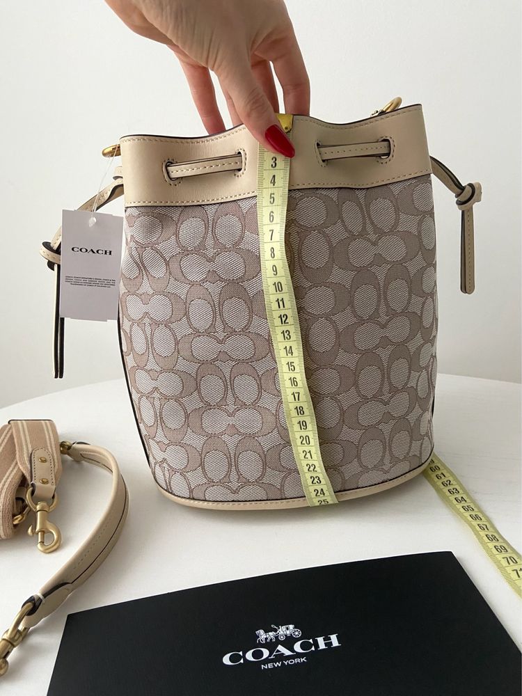 COACH Field Bucket Bag Жіноча шкіряна сумочка коуч женская сумка коач