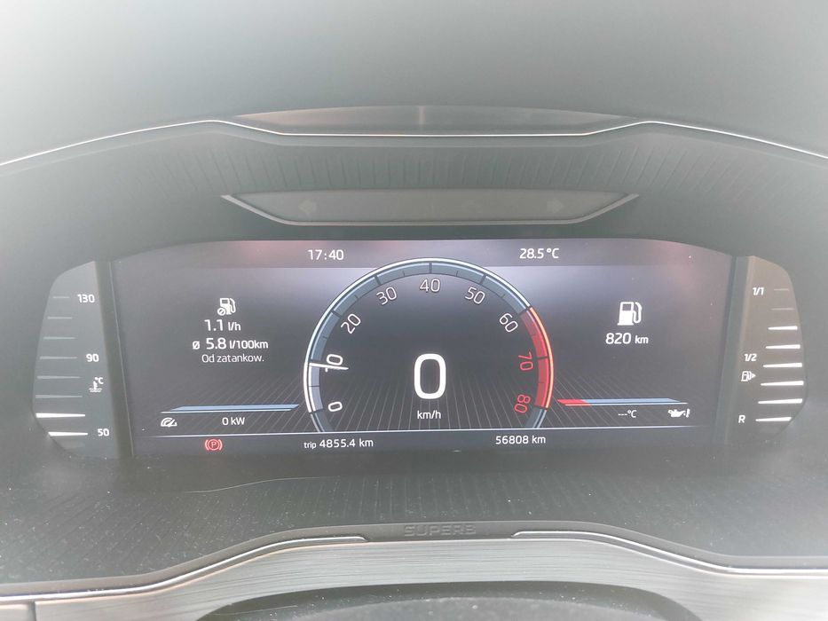 Skoda Superb 1.5; 2022 rok; I WŁAŚCICIEL - ogłoszenie prywatne