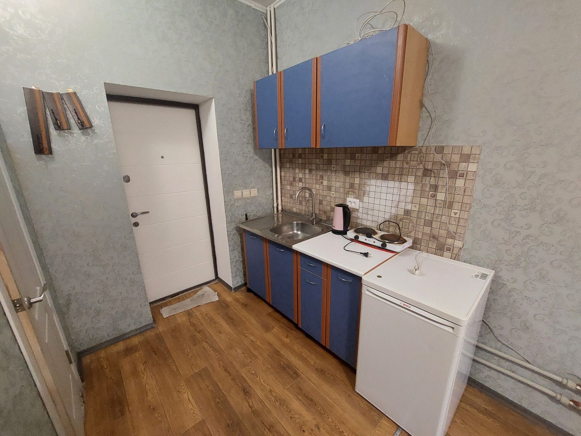 Смарт-квартира с ремонтом,20 м2, 2 станции метро пешком 10 минут