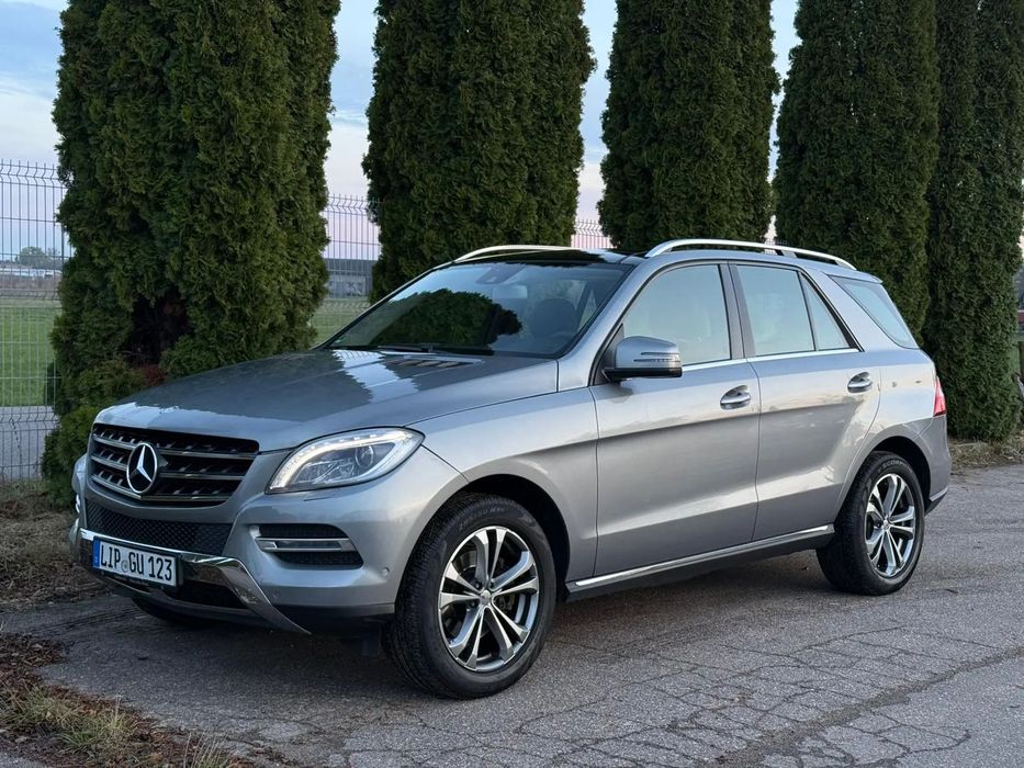 Mercedes-Benz ML Z Niemiec, 4matic, pneumatyka, skóry