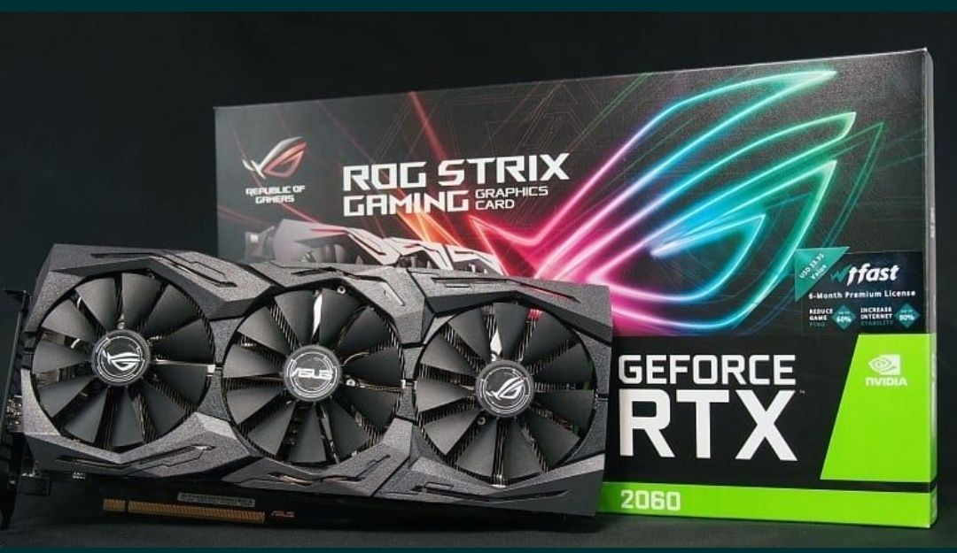 Продам ASUS ROG Strix GeForce RTX 2060 OC