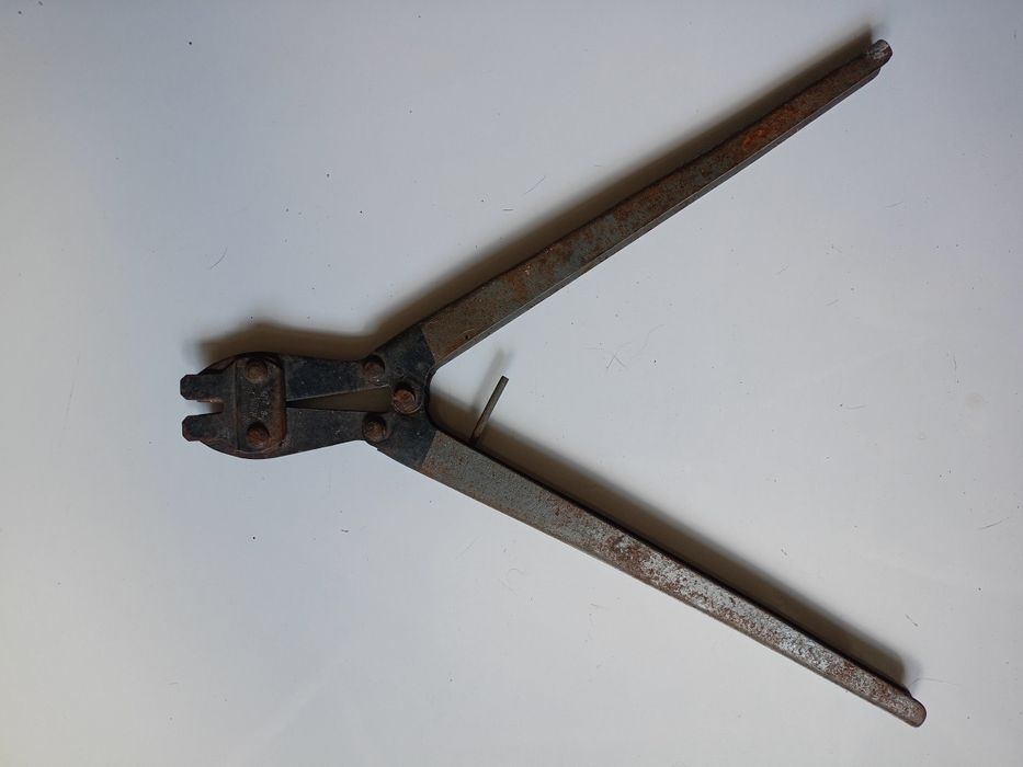 Stare nożyce do cięcia drutu duże 48,8 cm