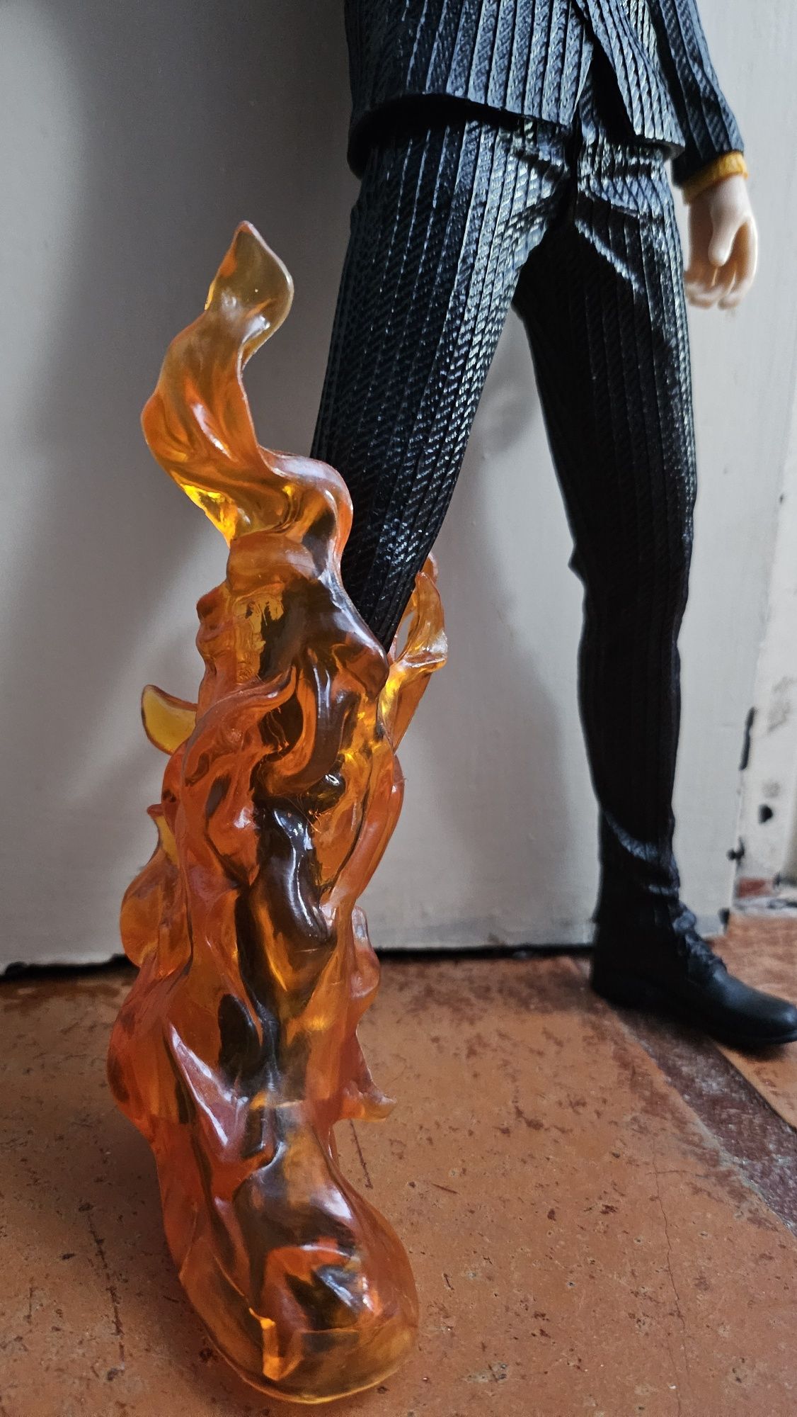 Anime figura One Piece Sanji O Cozinheiro com 35cm novo sem caixa