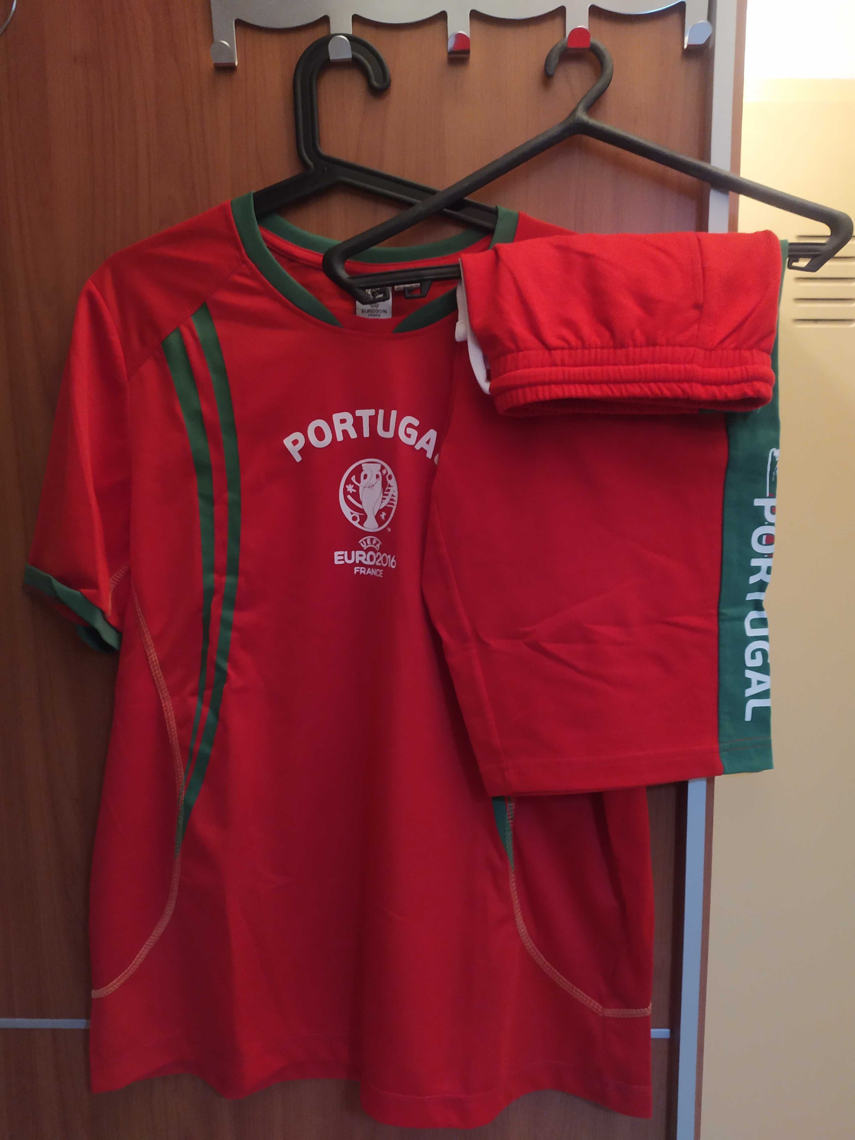 Equipamento futebol da Seleção Portugal Euro 2016