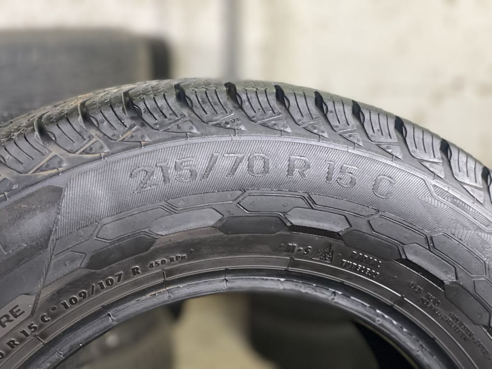 ШИНИ ЗИМА 215/70 R15C 2020р 8мм Uniroyal Snow Max 3