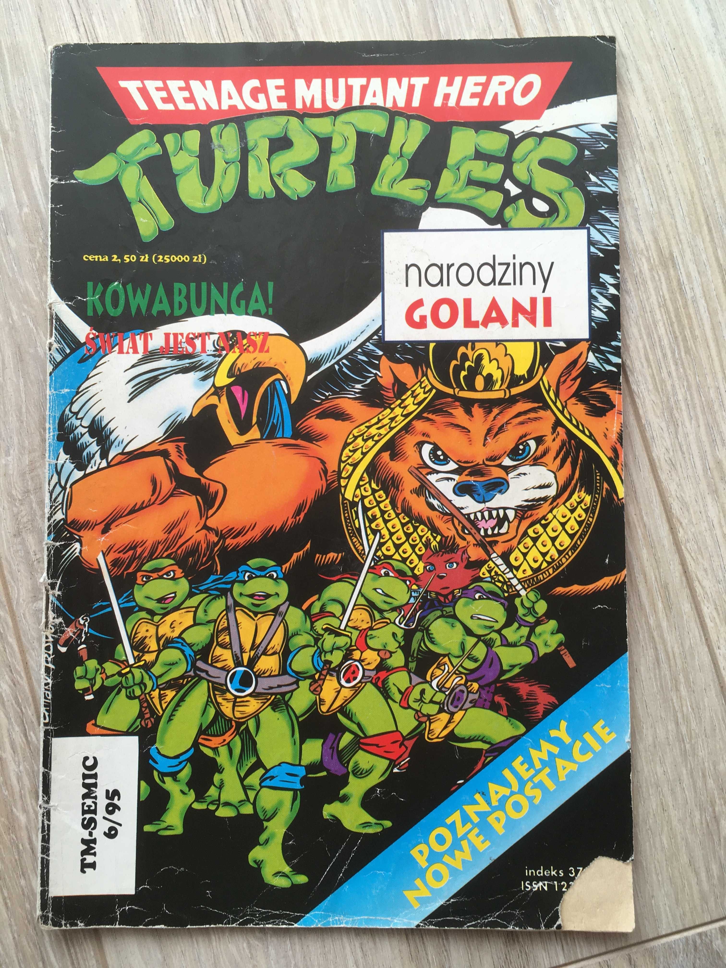 Turtles - wojownicze żółwie ninja - kultowy komiks 2 nr 1995_okazja