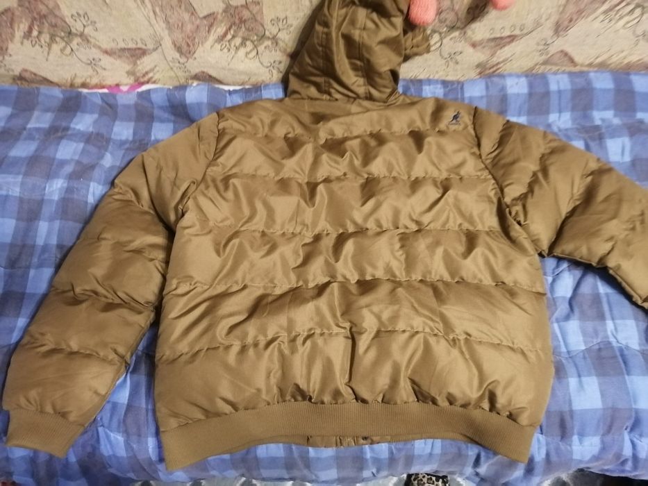 Мужская брендовая куртка Kangol, размер XLarge.