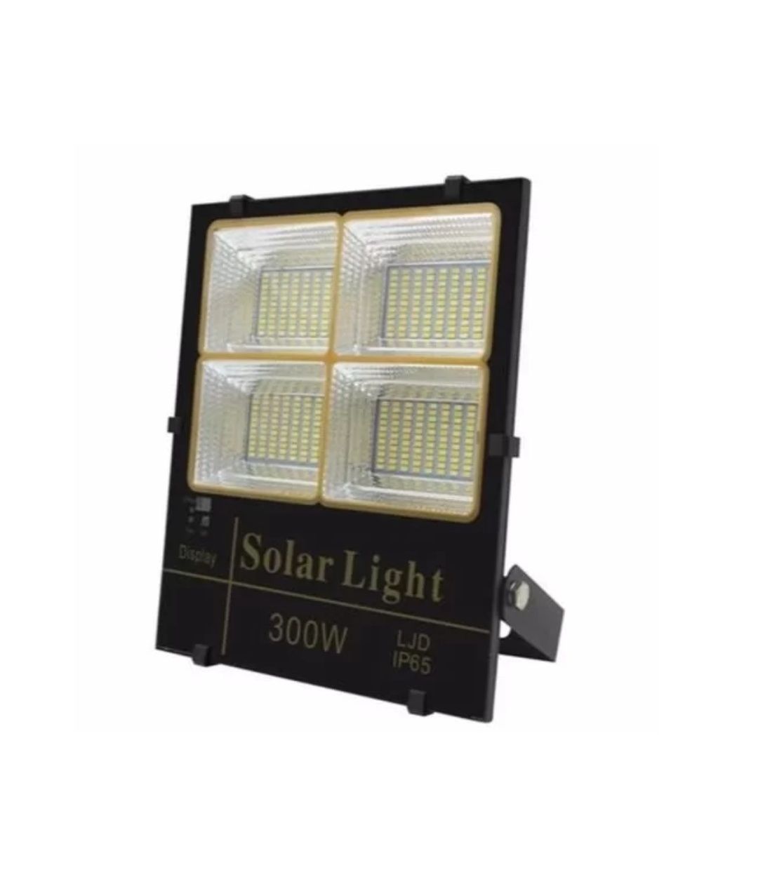 Lampa Solarna 300W Osobny Panel Halogen Led Latarnia + Pilot