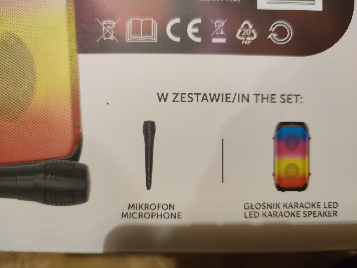 Głośnik Karaoke Forever Nowy